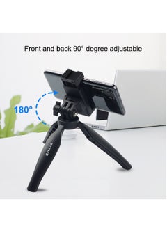 PULUZ Desktop Tripod Mount with Phone Clamp and Adjusting Tripod Head for Phones Camrea Gopro Projecter  - Image 2