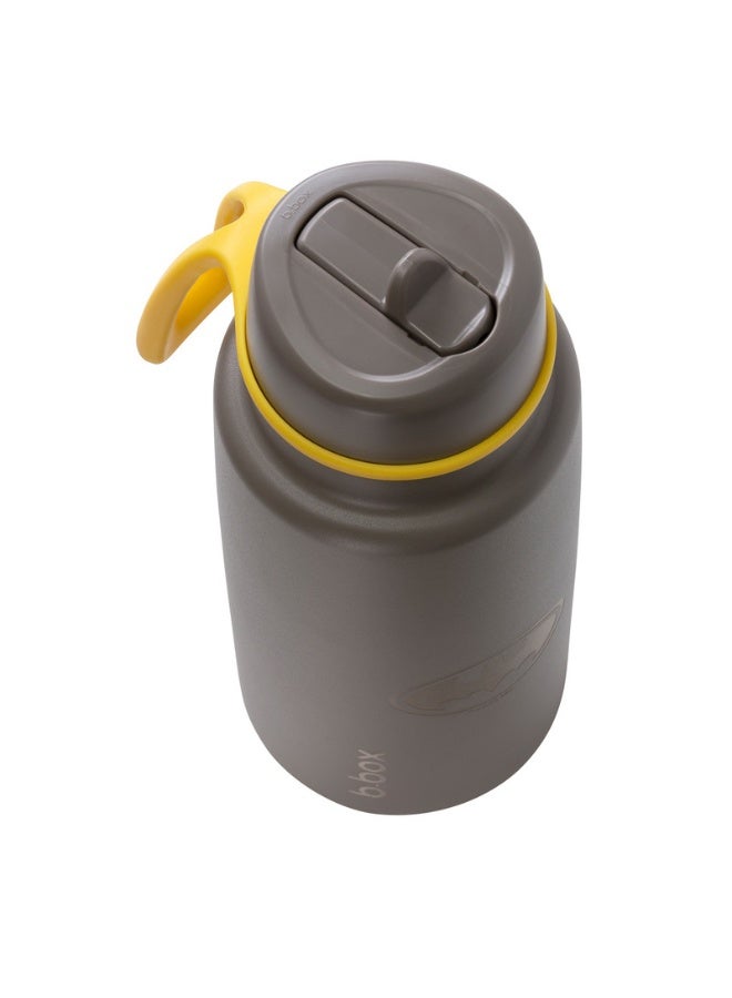 B.Box Insulated Flip Top Water Bottle with Straw | Stainless Steel | Leakproof | BPA-Free | Keeps Drinks Cold up to 46 Hours | 1L (33.8 fl oz / 34oz)-Batman - Image 5
