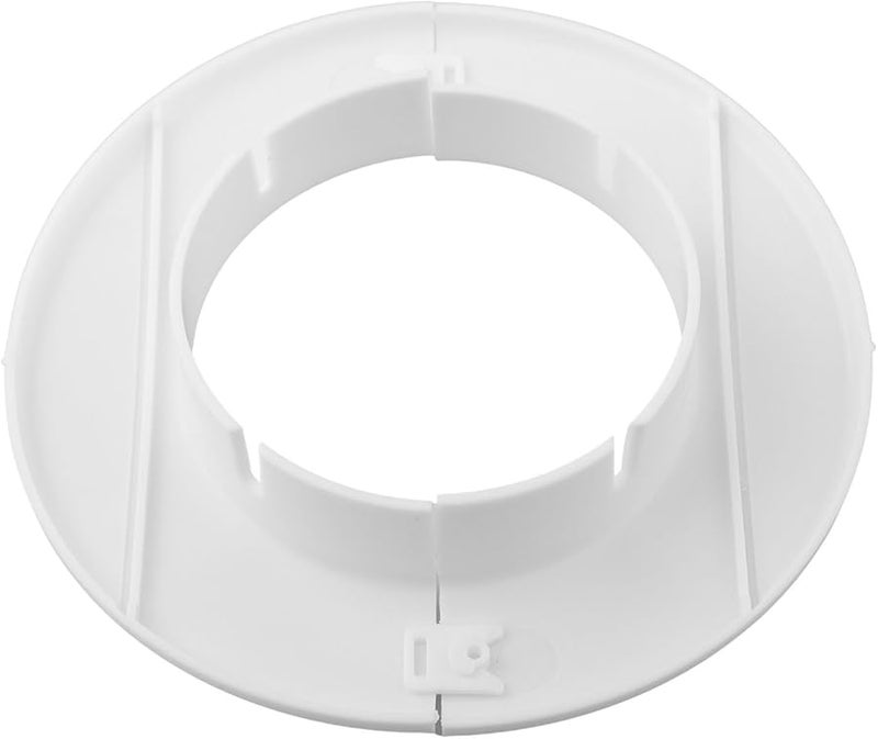 Wall Hole Cover For Cable And AC Pipes 60mm White Frost Heat Resistant - Image 4