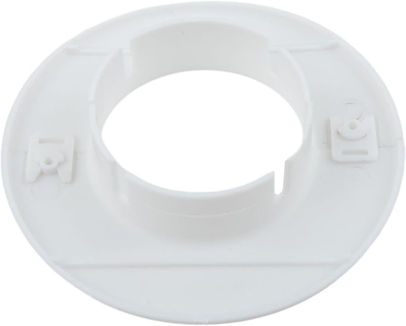 Wall Hole Cover For Cable And AC Pipes 60mm White Frost Heat Resistant - Image 3