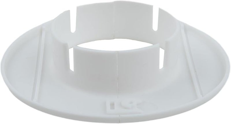 Wall Hole Cover For Cable And AC Pipes 60mm White Frost Heat Resistant - Image 2