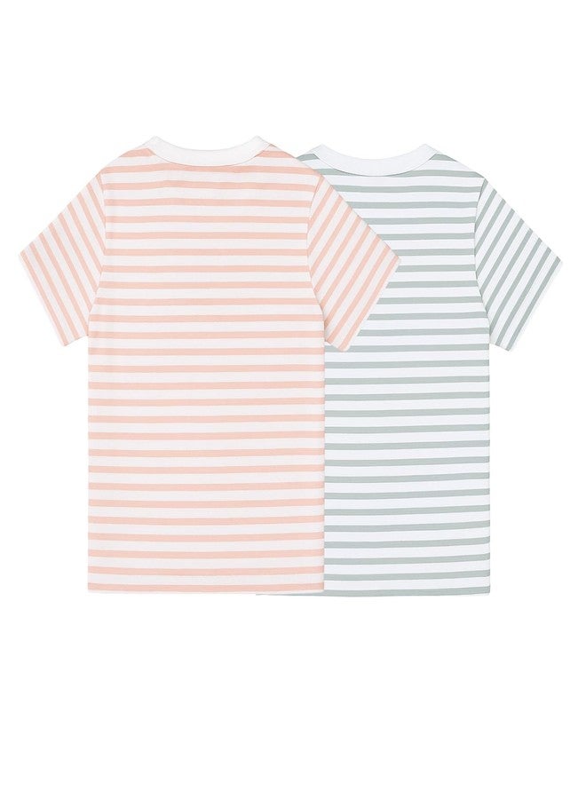 Kolorkode Organic Cotton Baby T-Shirt Pack of 2 - Soft, Breathable, Skin-Safe - Unisex for Newborn, Infant & Toddler - Image 2