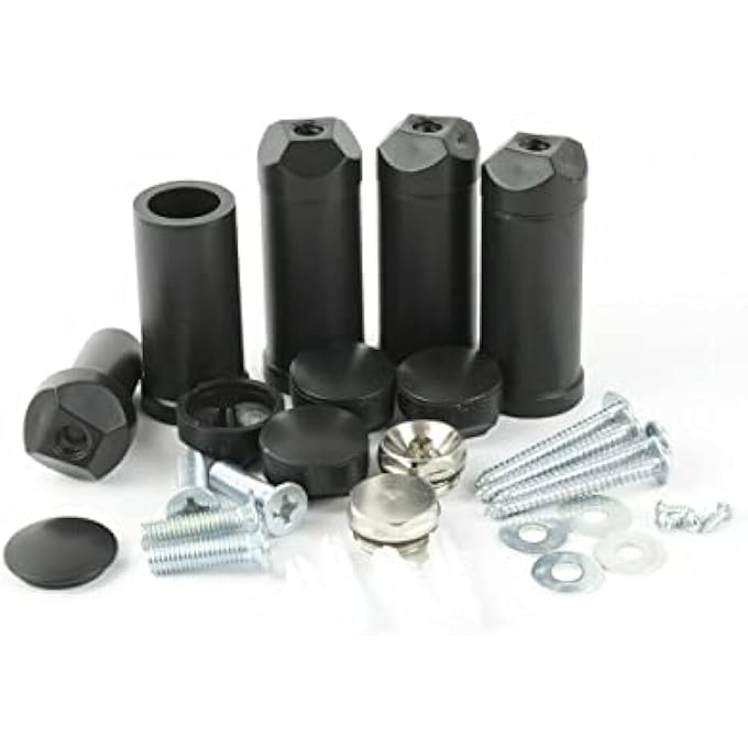 550MM WIDE BLACK HEATED TOWEL RAIL STRAIGHT FLAT BATHROOM WARMER RADIATOR RACK CENTRAL HEATING (550MM WIDE 400MM HEIGHT) - Image 3