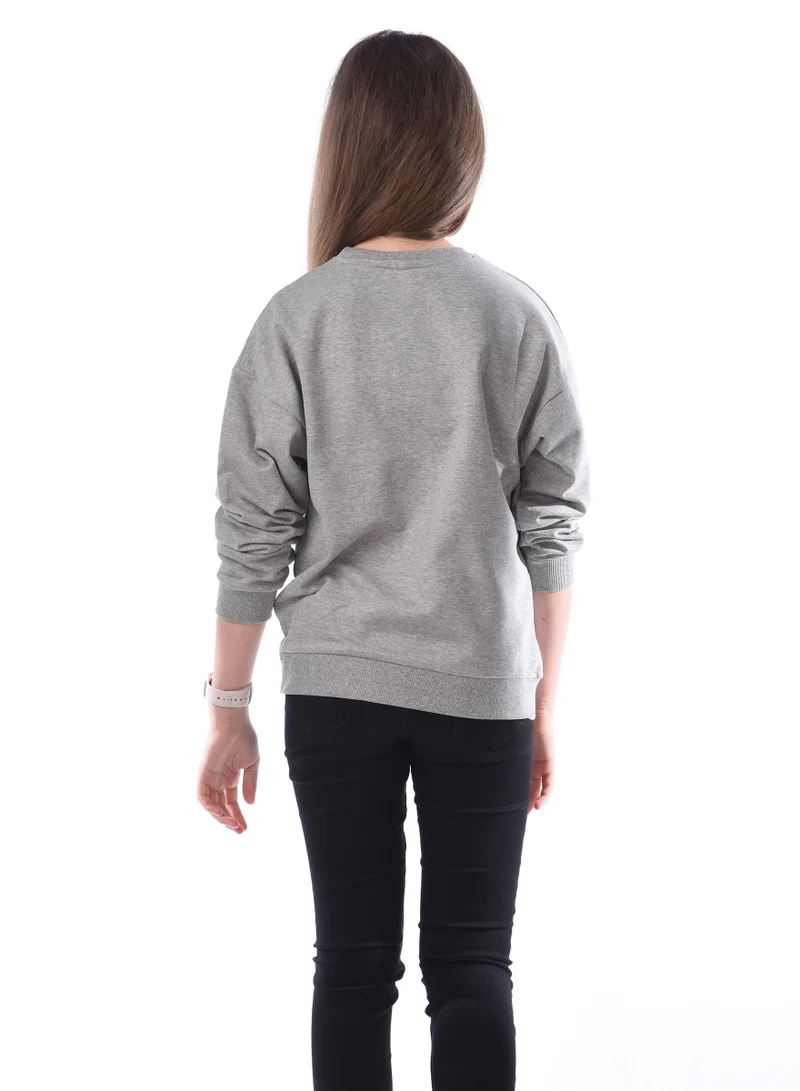 victor and jane Flock Printed Comfy Fit Sweatshirt