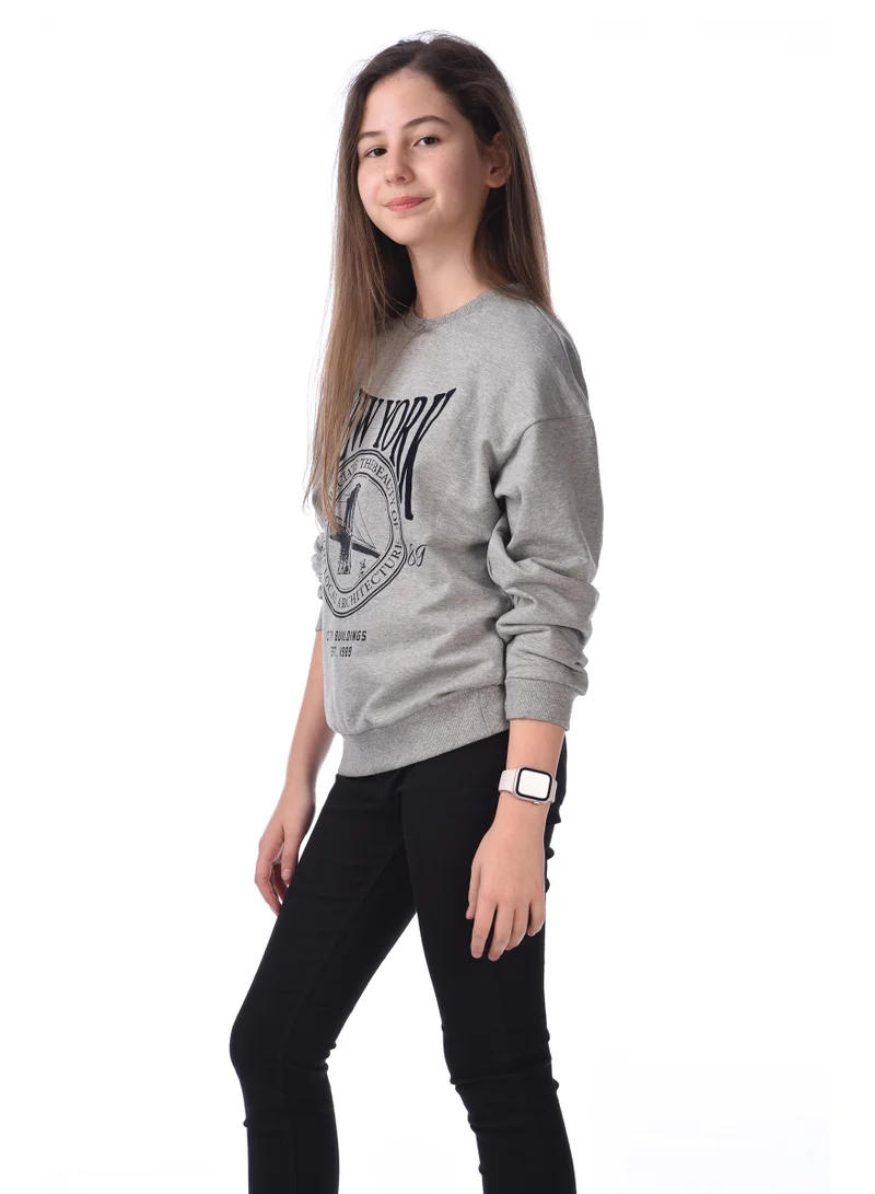 victor and jane Flock Printed Comfy Fit Sweatshirt