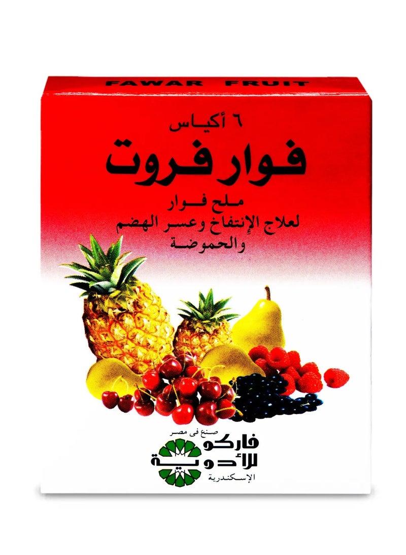 فوار فروت 6 أكياس