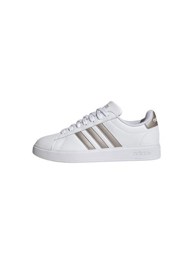 Adidas Adidas Grand Court 2.0 W White Sportswear Shoes For Women - Image 3