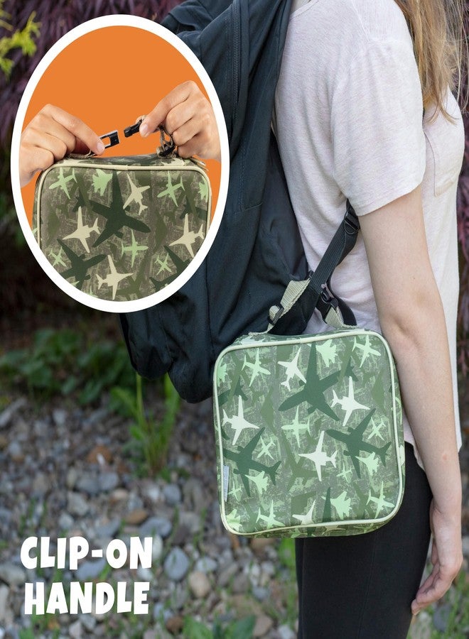 Bentology Insulated Lunch Bag for Kids & Adults- Reusable Thermal Sleeve w Clip on Handle- Easy to Clean Water-Resistant Lunchbox Tote- Mini Cooler Bag for Work School, Picnic, Daycare- Back to School - Image 3