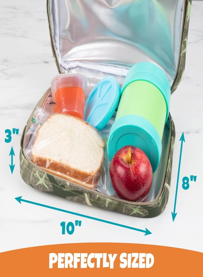 Bentology Insulated Lunch Bag for Kids & Adults- Reusable Thermal Sleeve w Clip on Handle- Easy to Clean Water-Resistant Lunchbox Tote- Mini Cooler Bag for Work School, Picnic, Daycare- Back to School - Image 4