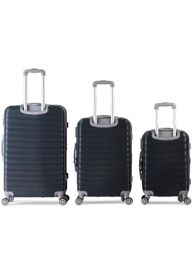 3-Piece Travel Luggage Set – Lightweight, Durable Suitcases with Wheels and Expandable Design - Image 2