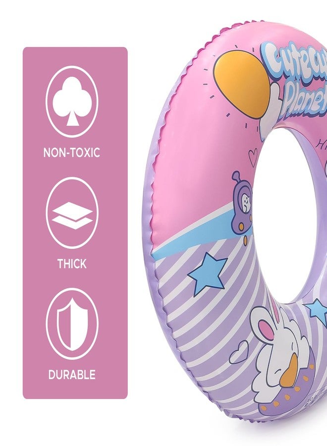 NHR Inflatable Cute Planet Swimming Ring for Kids, Safe Water Float Tube for Pool & Beach, Swim Tube, Durable Inflatable Water Ring for Boys and Girls (3+ Years) - Image 4
