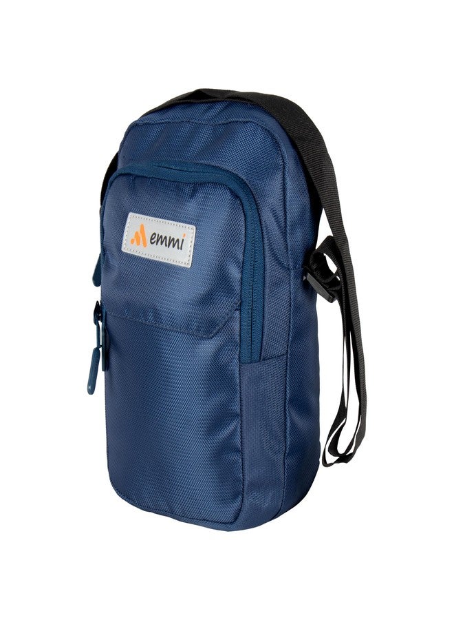 Emmi Leo Sling Bag for Men and Women with Adjustable Strap 4 L | Office Business Cross Body Bag | Lightweight Shoulder Messenger for Travel and Daily Use |Water Repellent | 18 Months Warranty - Image 3