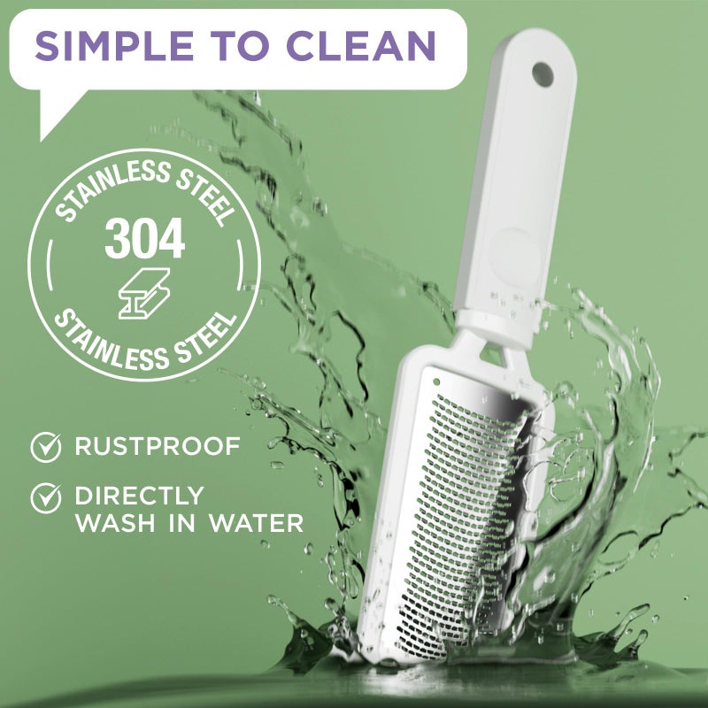 Lee Beauty Professional Callus Remover for Feet-Rasp Foot File Scrubber for Dead Skin Remover for Cracked Heels & Dry Skin-Sturdy Scraper Tool, Easy to Use & Clean-Pedicure Supplies for Smooth Foot - Image 4
