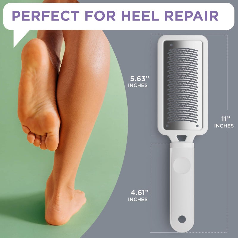 Lee Beauty Professional Callus Remover for Feet-Rasp Foot File Scrubber for Dead Skin Remover for Cracked Heels & Dry Skin-Sturdy Scraper Tool, Easy to Use & Clean-Pedicure Supplies for Smooth Foot - Image 5