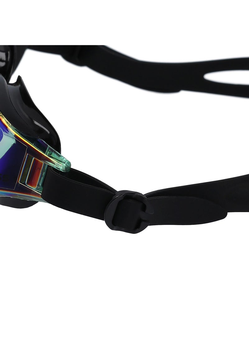 Joss Impulse Mirror Green/Black Adult Swimming Goggles  Uv Protection, Anti-Fog, Panoramic Lenses, Adjustable Nose Bridge, Secure Fit For Swimmers - Image 4