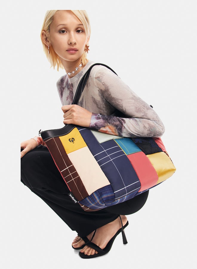 DESIGUAL Geometric Handle Bag - Image 4