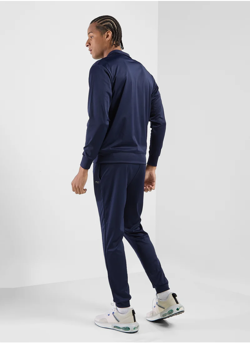 فورورد Zip Crew Neck Sweatshirt And Pant Set