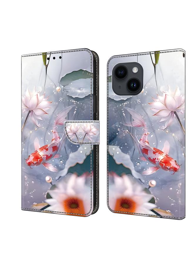 Zaboon Case For iPhone 11 Crystal Painted Leather Phone case - Image 1