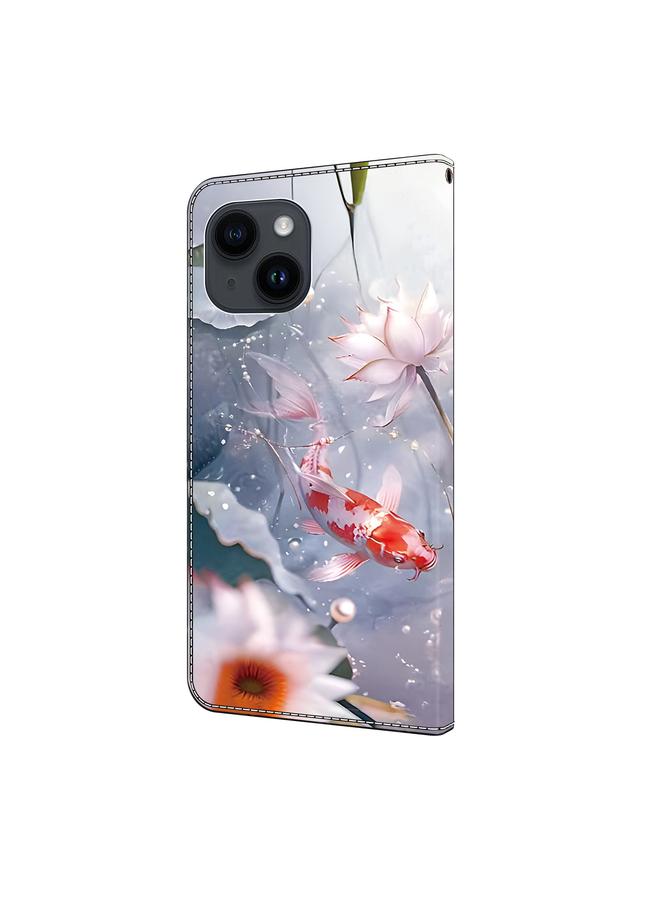 Zaboon Case For iPhone 11 Crystal Painted Leather Phone case - Image 3