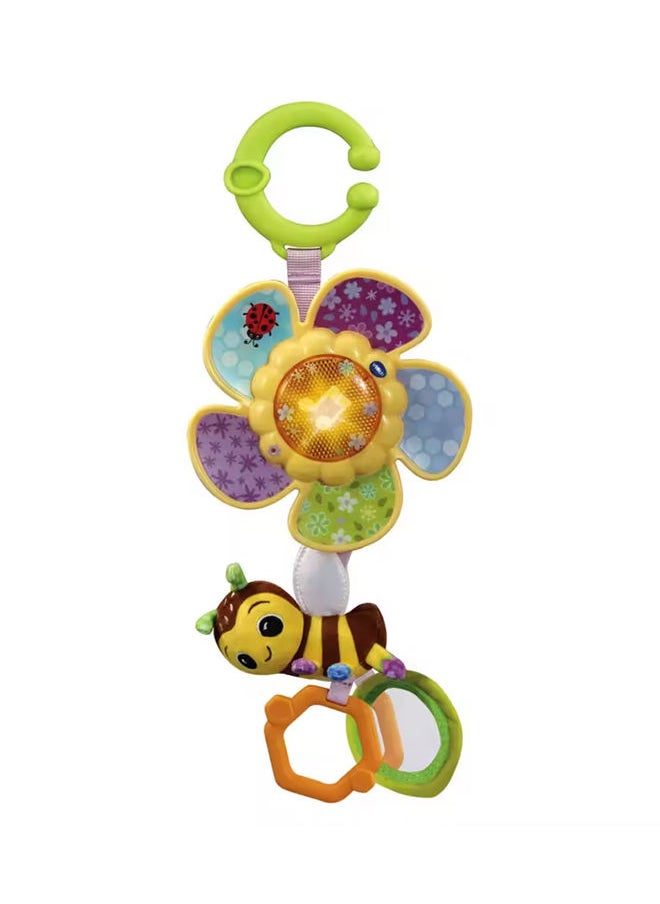 vtech - Tug And Spin Busy Bee, Interactive And Developmental Toy With Sounds And Music, For Boys And Girls, Suitable For Ages 3 Months+ - Image 1