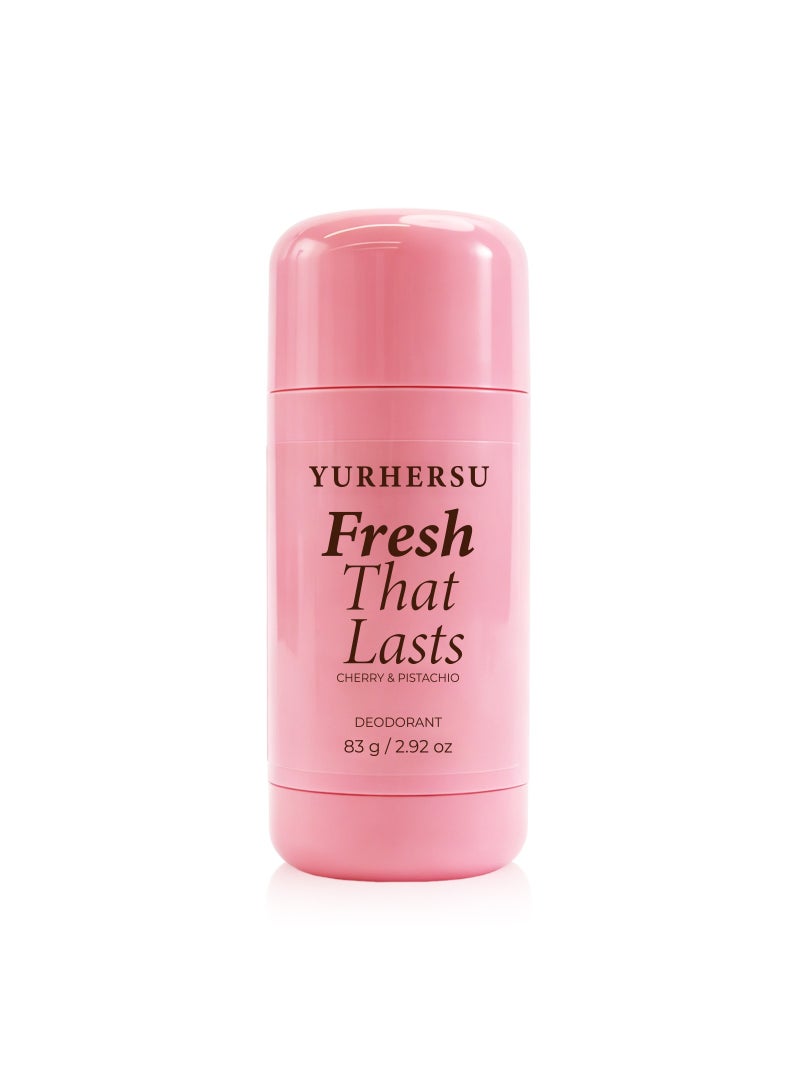 YURHERSU Deodorant with PDRN, Rose Musk Scent, Fresh Odor Control, 2.92 oz Aluminum-Free Deodorant with PDRN-Powered Tone & Texture Care, Smooth Clear Glide with No White Marks, Korean Body Care - Image 1