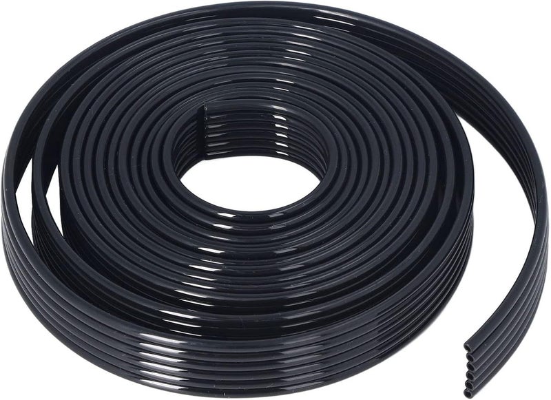 UV Printer Ink Pipe 6 Lines Flexible Anti Aging Inkjet Refills Kits for Printer Production Lines Black - Image 1