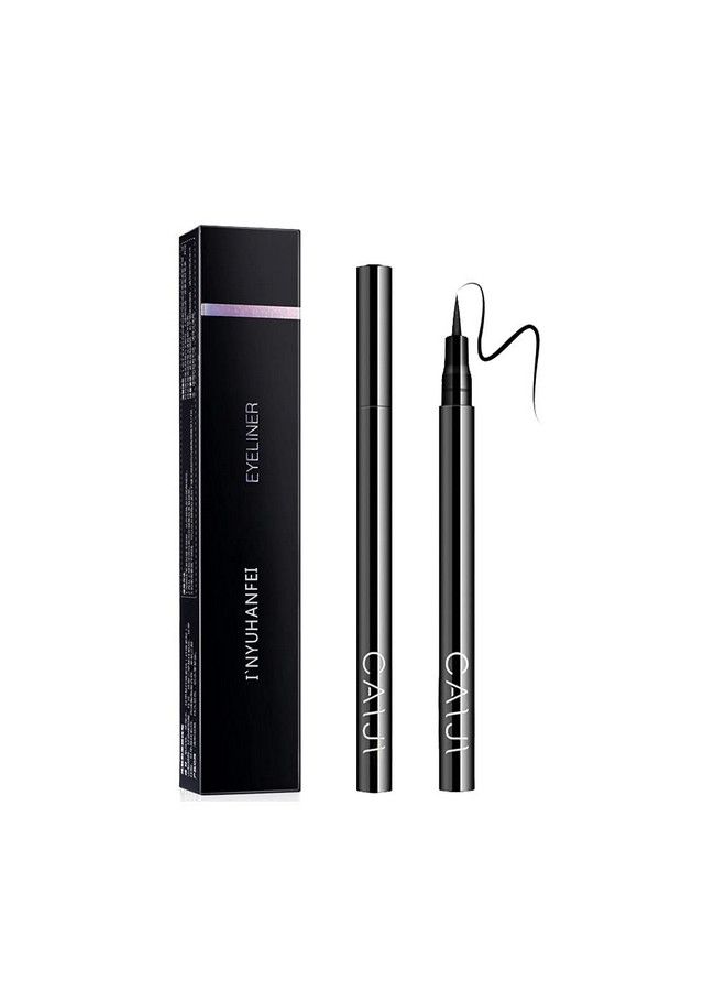 DNM Long Lasting Eye Liner Pencil Sweatproof Waterproof Black Color Eyeliner Cosmetic Makeup Liquid Gift for Women (1 Pcs) - Image 1