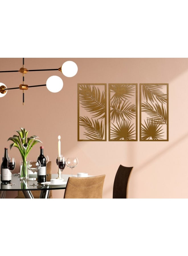 Home Gallery Palm Leaf Silhouette Wood Wall Art - Image 3