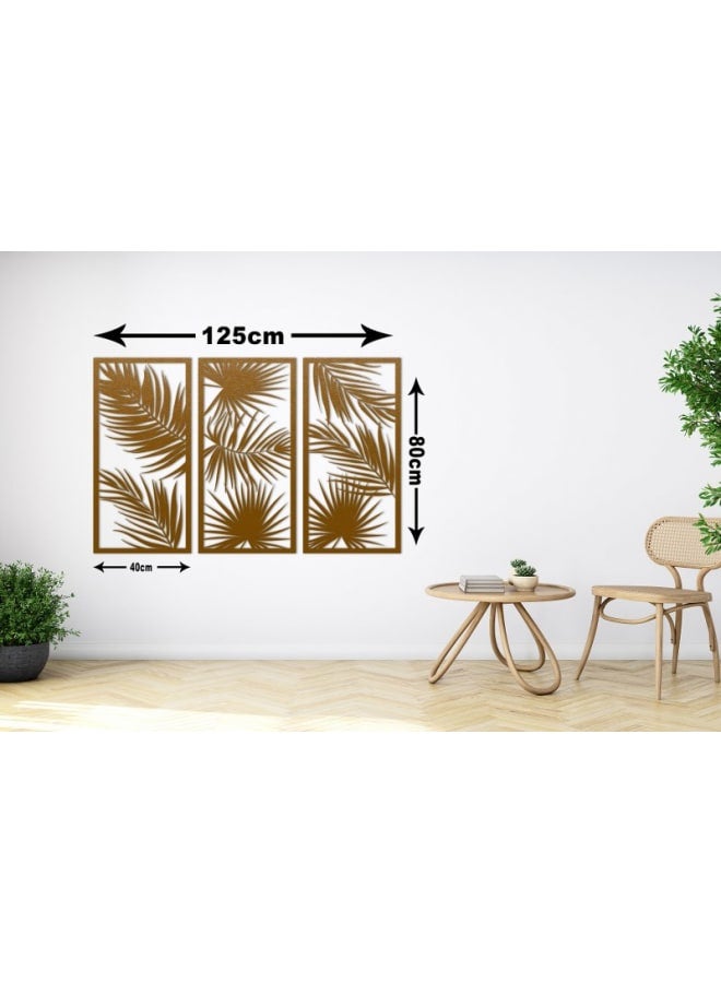 Home Gallery Palm Leaf Silhouette Wood Wall Art - Image 4