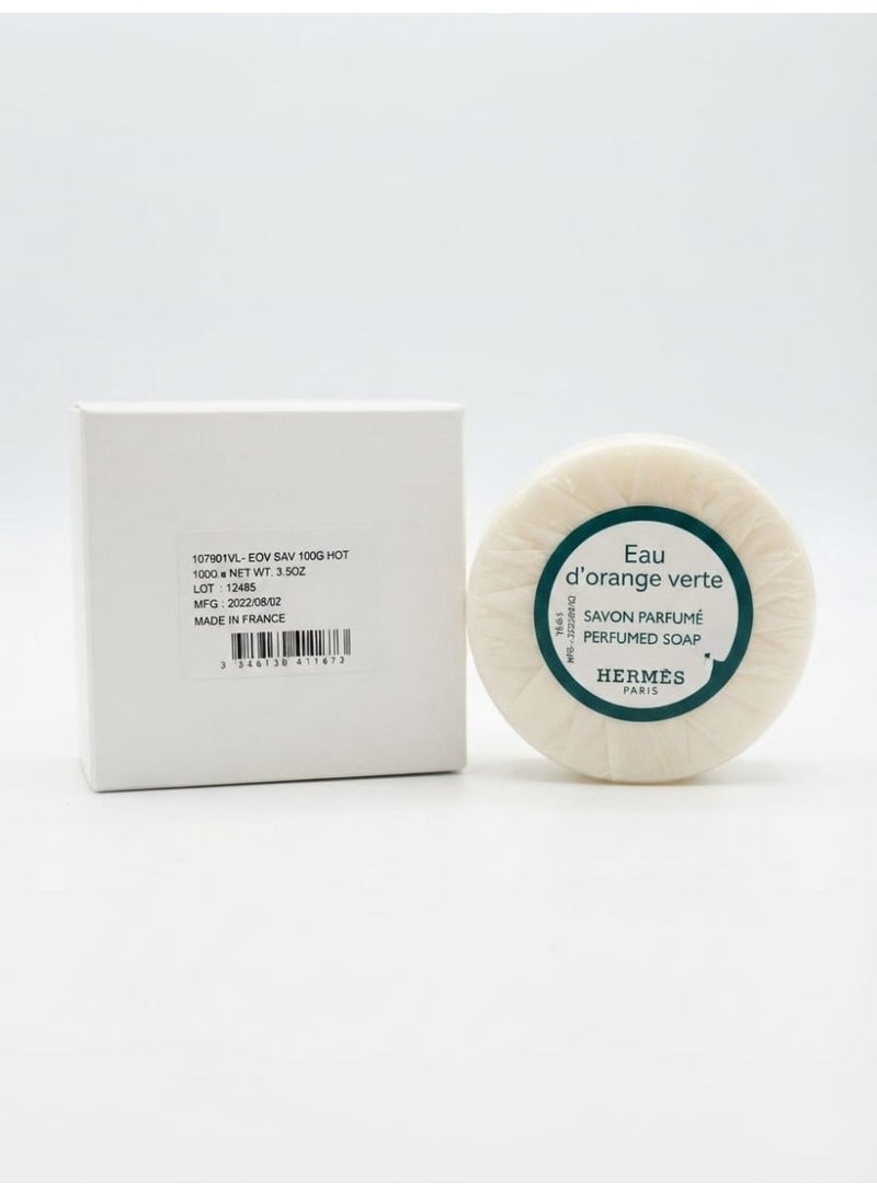 HERMES Hermès Eau d'orange verte - Perfumed Soap (100 g / 3.5 oz) - Image 2