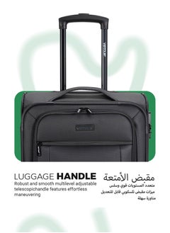 VIPTOUR Lightweight Single Piece Luggage 20 Inch Trolley Bag With 4 Spinner Wheels  - Image 2