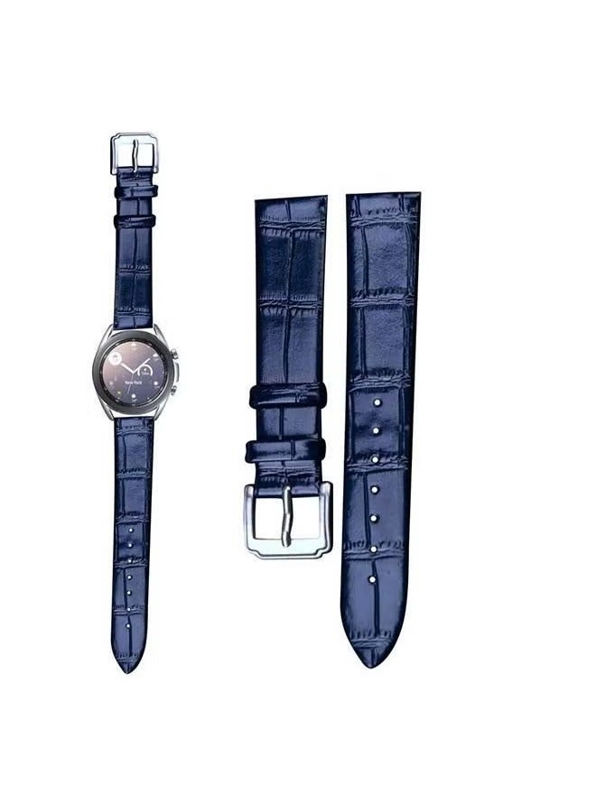 vesus Replacement Band for Samsung Galaxy Watch3 Dark Blue