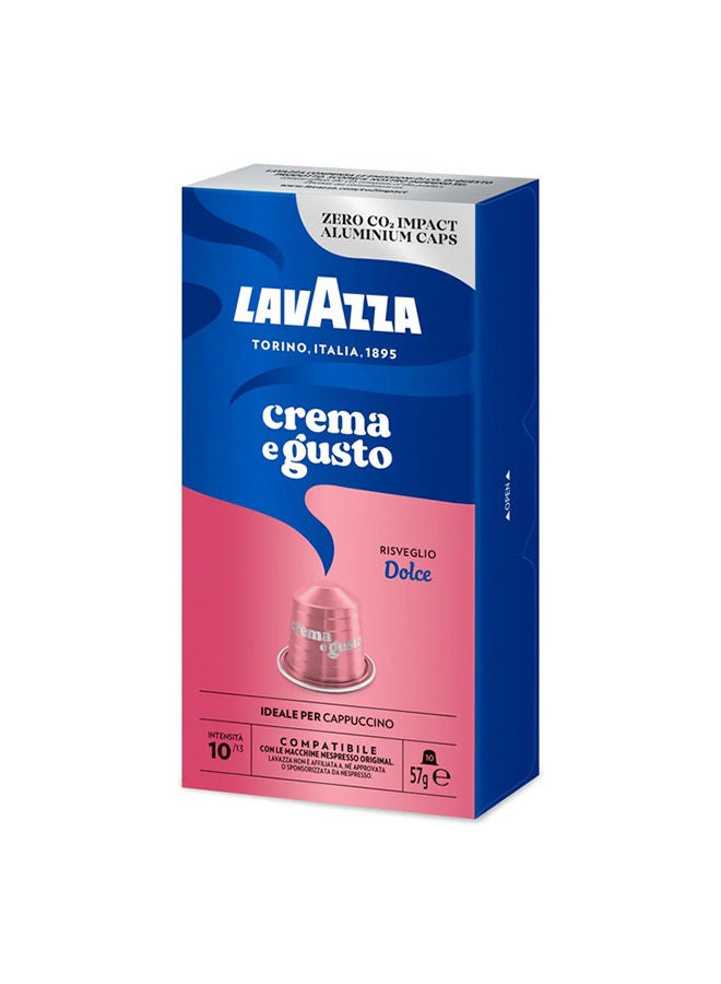 Nespresso Crema E Gusto Dolce 10 Capsules