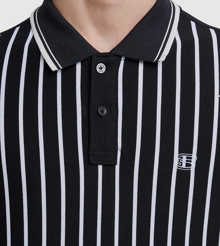 Ben Sherman  Ben Sherman Men's Short Sleeve Striped Polo Tees for Men | Best Price UAE