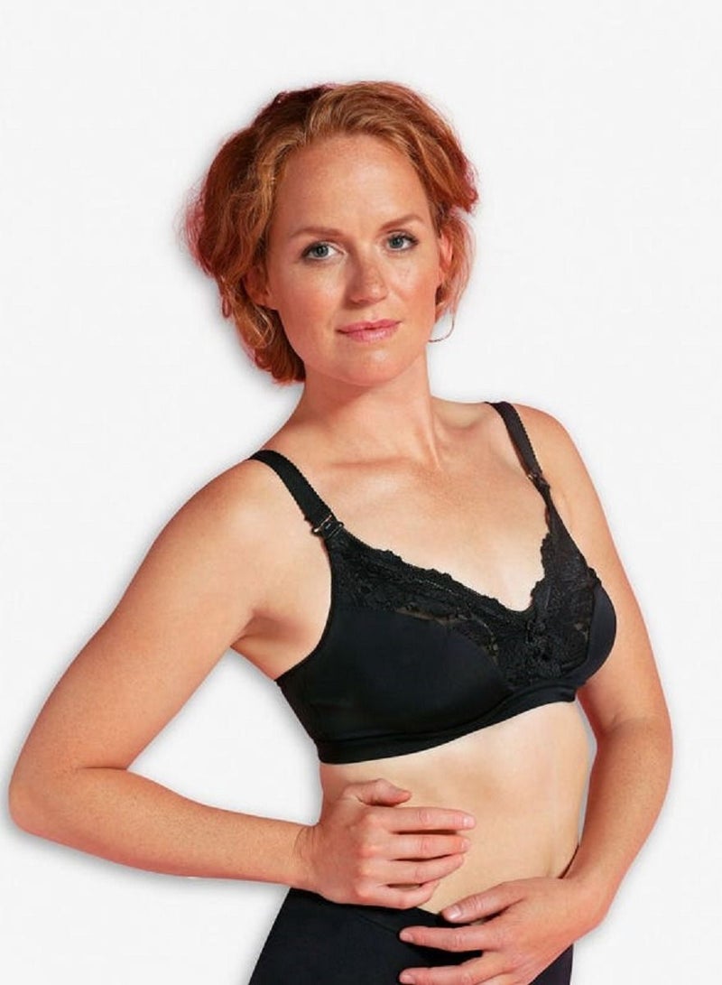 Carriwell Carriwell Lace Maternity & Nursing Bra - Black  - Image 3