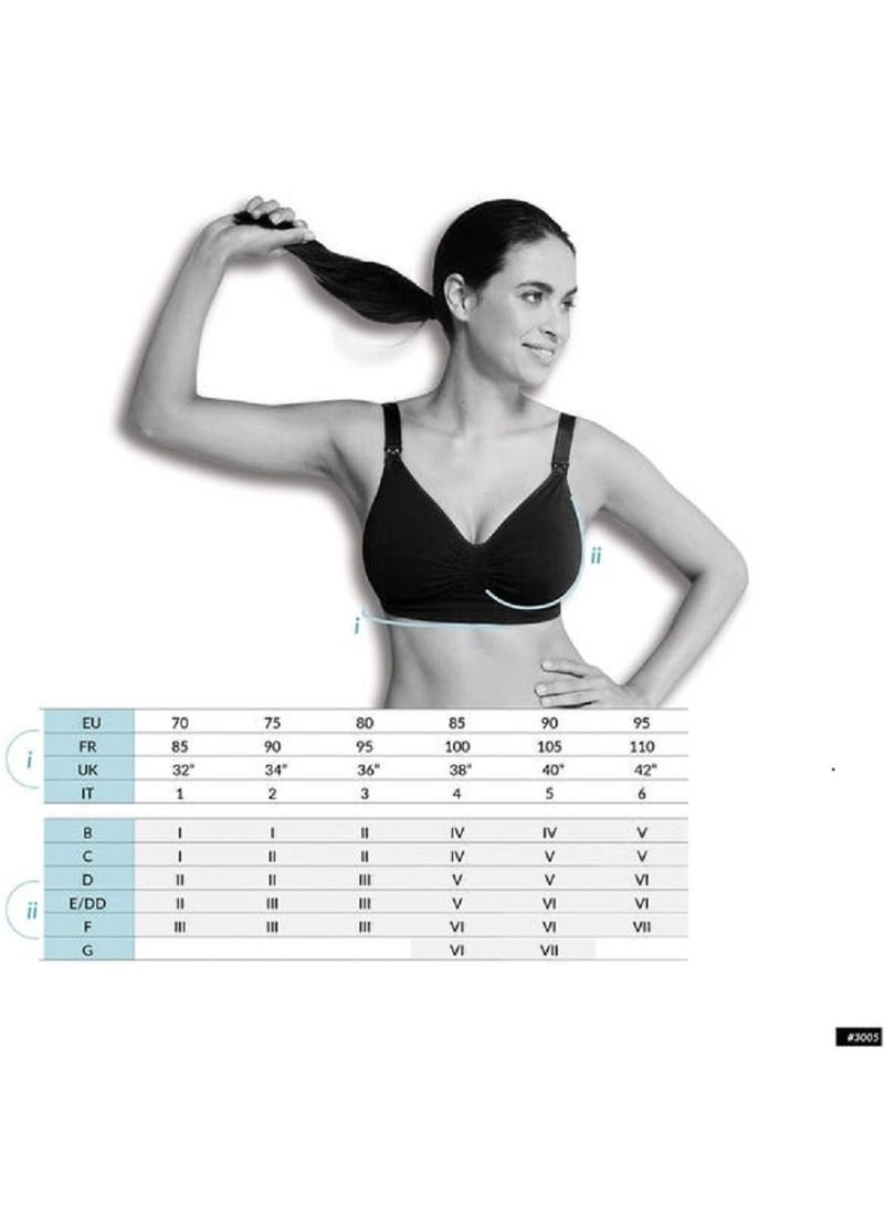 Carriwell Carriwell Lace Maternity & Nursing Bra - Black  - Image 5