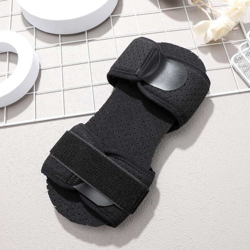 Fixed Ankle Brace and Breathable Foot Brace with Pressure Support, Black Ankle Sprain Support for Injury and Relief - Image 4