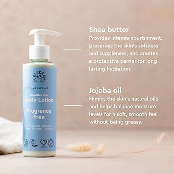 Urtekram Body Lotion Fragrance Free Find Balance Sensitive 250 ml vegan organic - Image 4