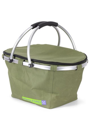 Royalford 26L Insulated Picnic And Grocery Basket- RF11377 Closed Multi-Purpose Utility Basket With Aluminum Handle| Break-Resistant, Light-Weight, Durable. - pzsku/Z696C159A8D72B26A6EE4Z/45/_/1669876426/91792e12-48c5-4f15-b91d-470f8e022fa1