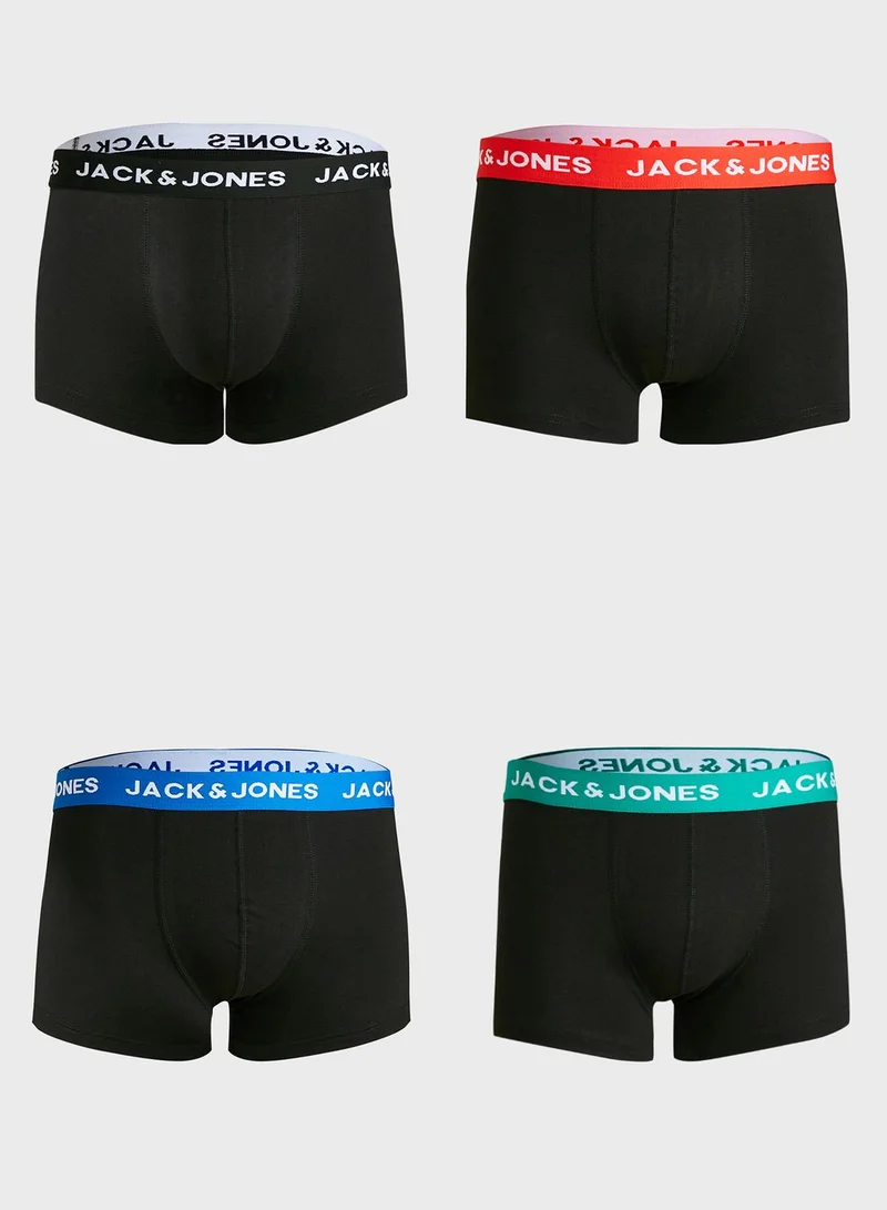 JACK & JONES Pack Of 5 Sense Trunks