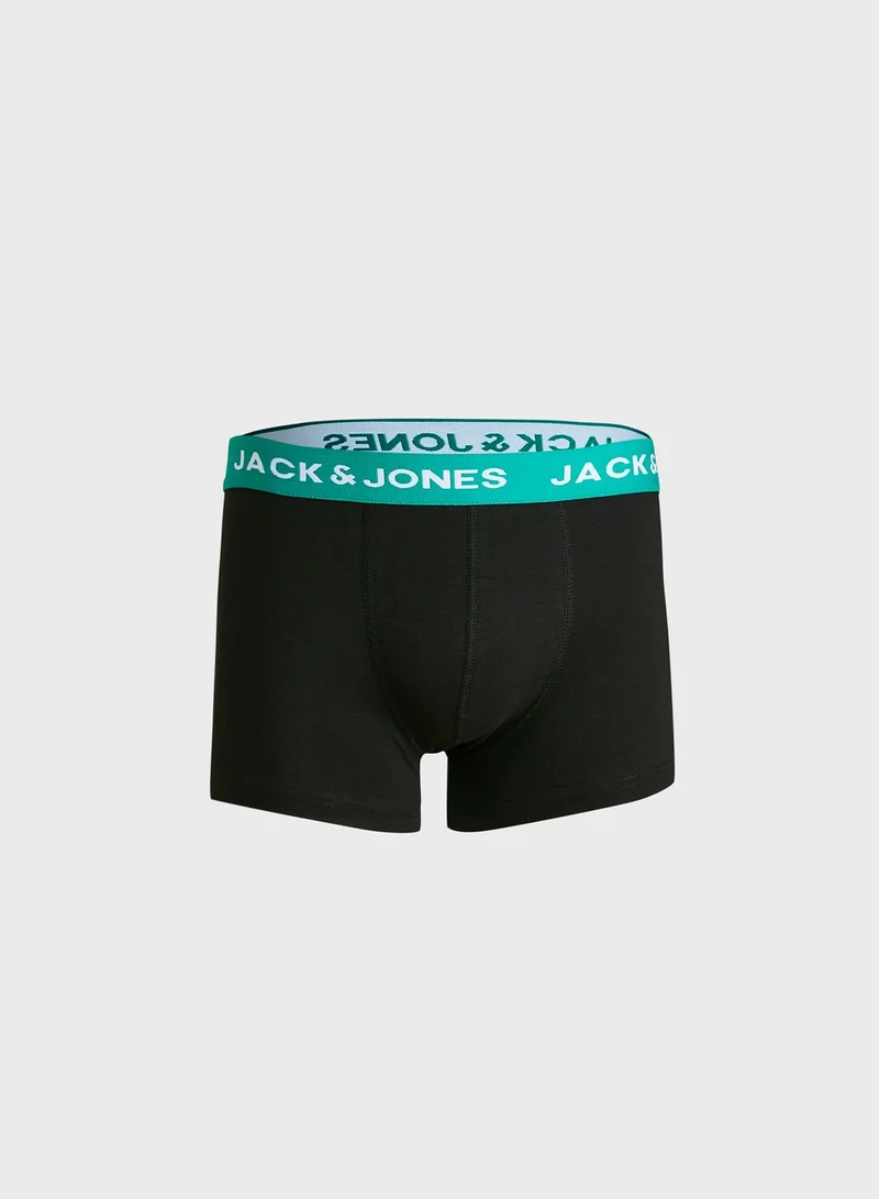 JACK & JONES Pack Of 5 Sense Trunks