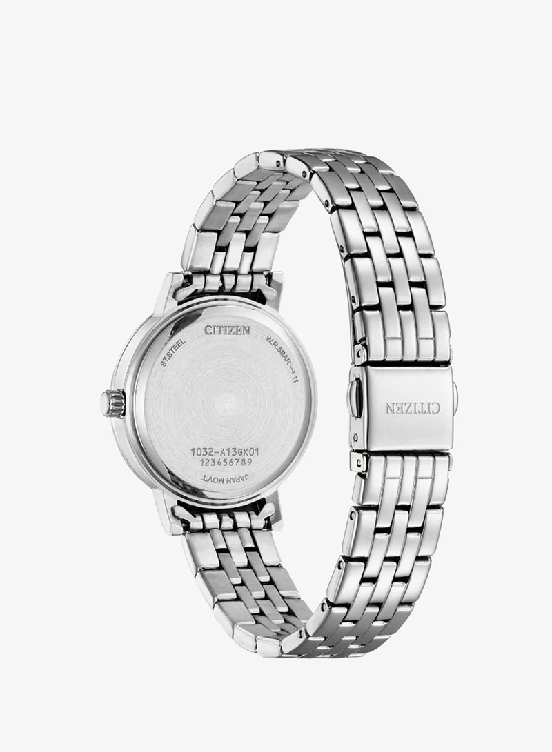 Citizen  Women's Stainless Steel Analog Watch EL3100-55Z - 31 mm for Women | Best Price UAE