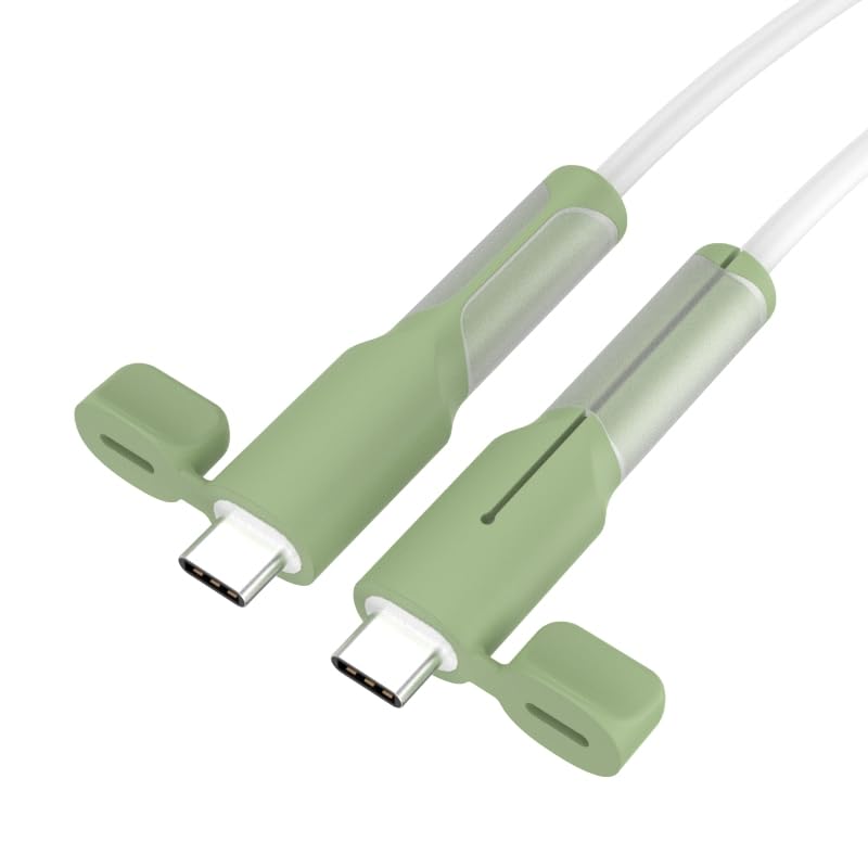 iTronix Cable End Protector ONLY SUITABLE FOR iPhone Lightning Charger Cable (Type-C to Type-C) Protective Dust Waterproof Cover Reinforced Protector Cap - Image 1