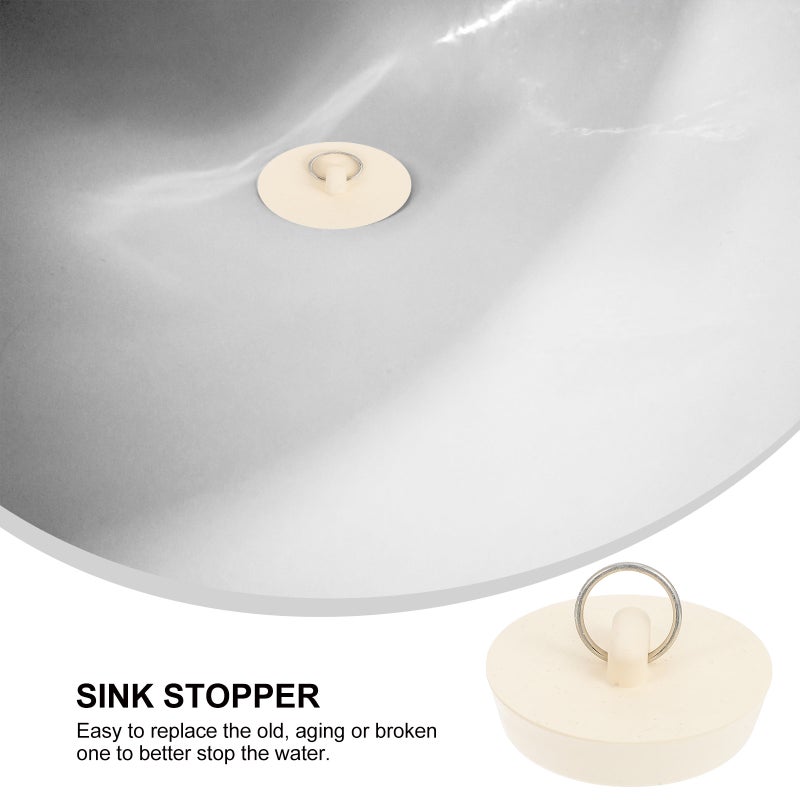 6pcs Rubber Sink Bath Bathroom Drain Plug Kitchen Sink Plug - Image 5