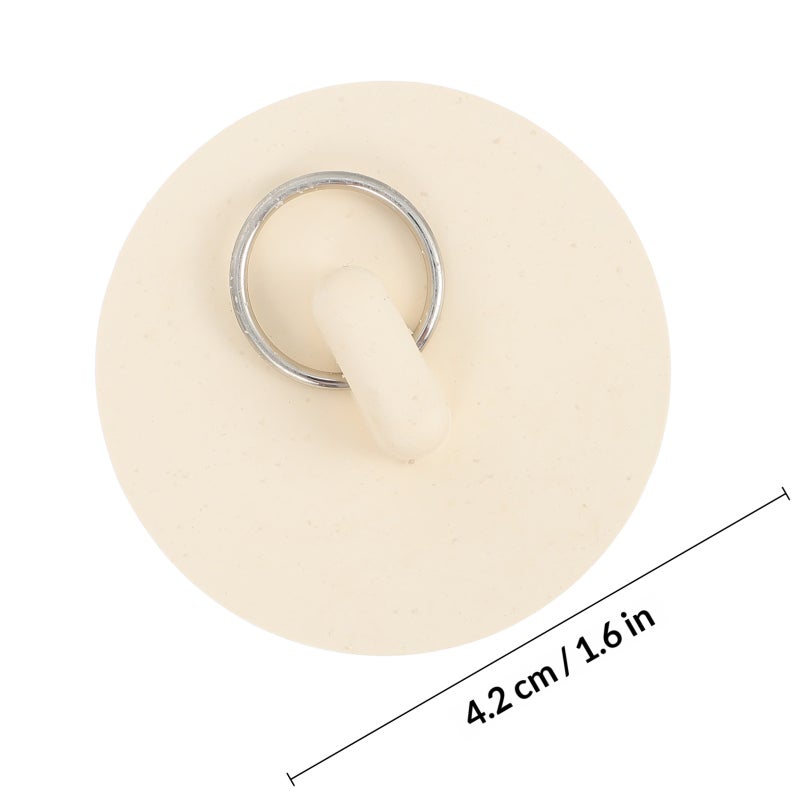 6pcs Rubber Sink Bath Bathroom Drain Plug Kitchen Sink Plug - Image 2
