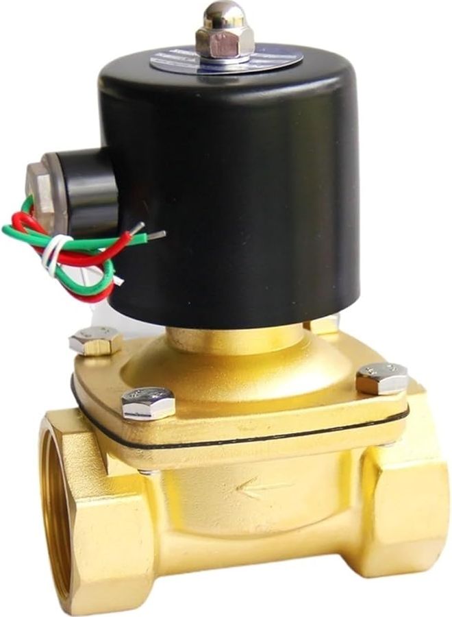 2 Way NBR Diaphragm Normally Closed Solenoid Valve 24VDC 1 Inch NPT Thread Water - Image 4
