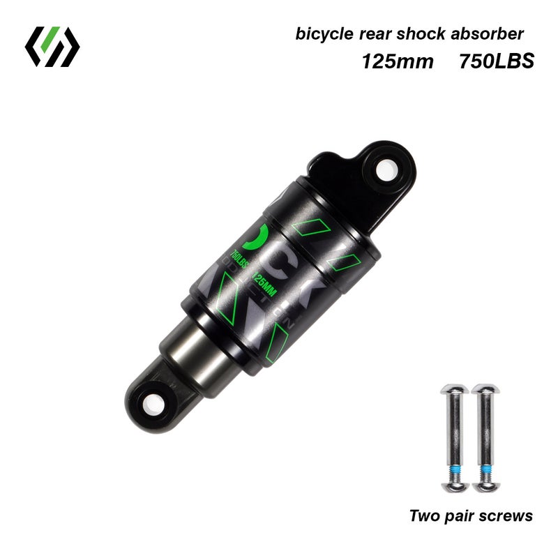 Chooee Bicycle Oil Spring Rear Liner Mountain Bike Aluminum Alloy Shock Absorber Folding Electric Car Oil Pressure Shock Absorber - Image 1