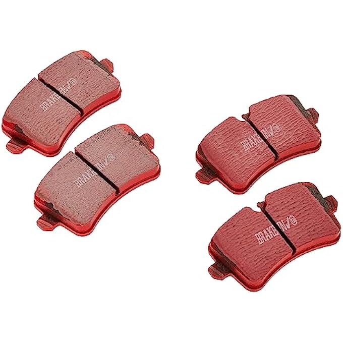 EBC Brakes DP32082C Ceramic Brake Pad Red - Image 1