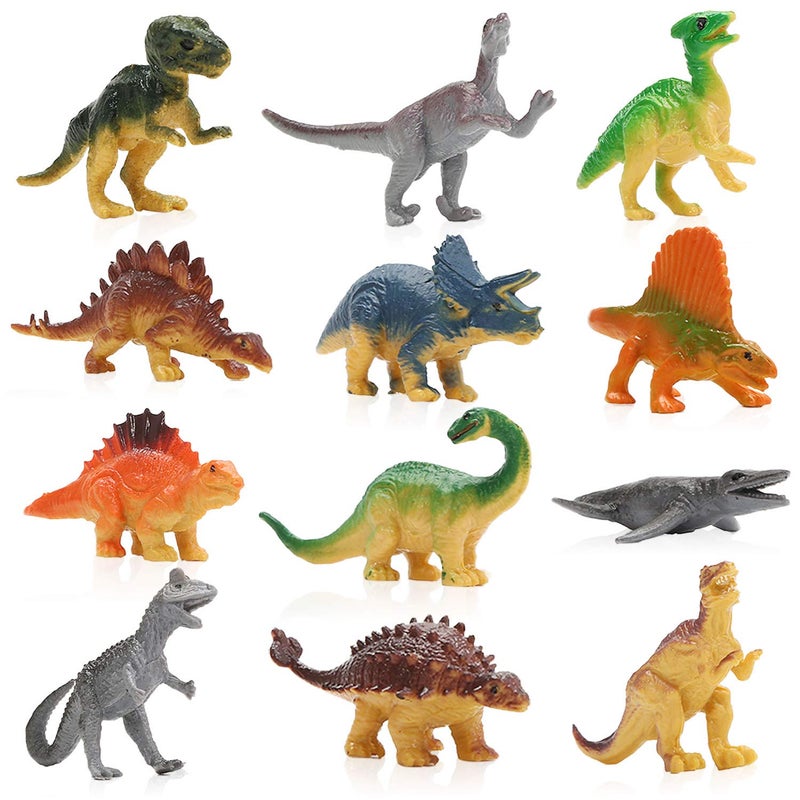 CUTE STONE 24 Pack Filled Easter Eggs with Dinosaurs and Animals, Easter Basket Stuffers Easter Party Favors for Kids - Image 2