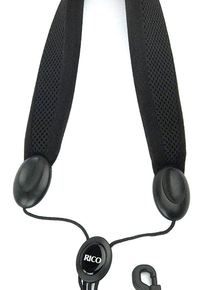 Rico Padded Saxophone Strap for Soprano/Alto with Snap Hook - Image 1